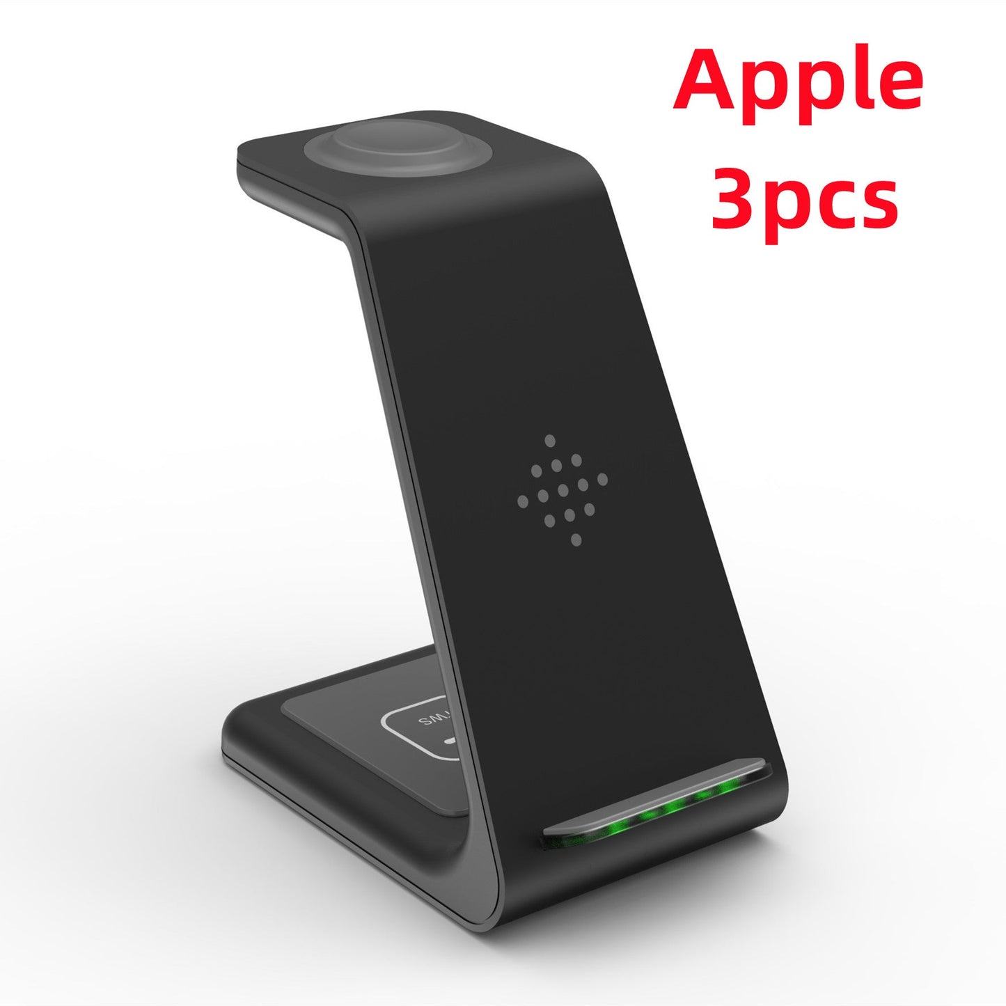 3 In 1 Fast Charging Station Wireless Charger Stand Wireless Quick Charge Dock For Phone Holder - Trend Vibe3 In 1 Fast Charging Station Wireless Charger Stand Wireless Quick Charge Dock For Phone HolderCJ dropshipping supplierWireless ChargerApple3PCS black