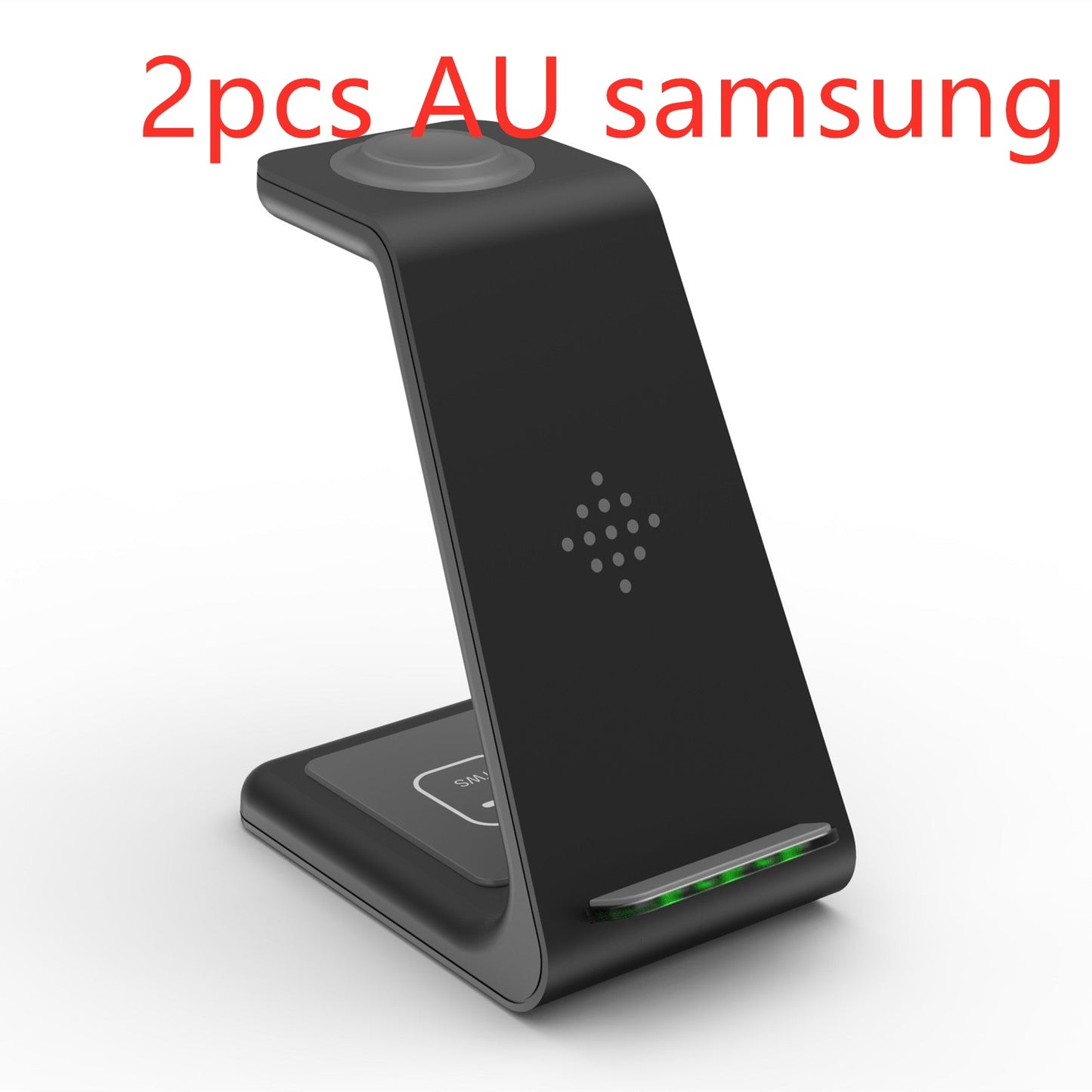 3 In 1 Fast Charging Station Wireless Charger Stand Wireless Quick Charge Dock For Phone Holder - Trend Vibe3 In 1 Fast Charging Station Wireless Charger Stand Wireless Quick Charge Dock For Phone HolderCJ dropshipping supplierWireless ChargerSamsung AUBlack 2pcs