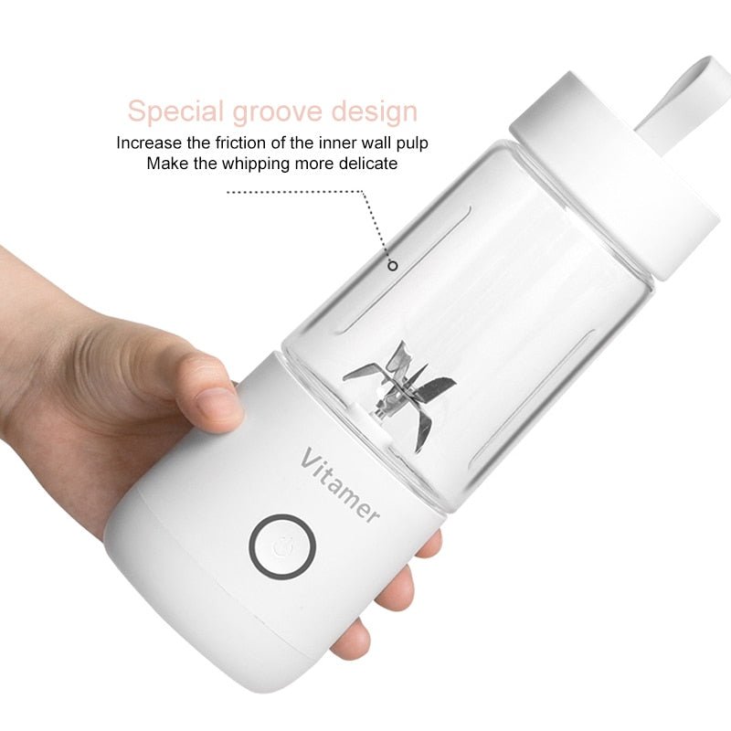 350ml Portable Blender Juicer Electric USB Rechargeable Mixer Smoothie Slushy Cup Juice Blender Bottle USB Charging Kitchen Gadgets - Trend Vibe350ml Portable Blender Juicer Electric USB Rechargeable Mixer Smoothie Slushy Cup Juice Blender Bottle USB Charging Kitchen GadgetsCJ dropshipping supplier0Pink