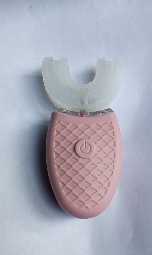 360 Degrees Intelligent Automatic Electric Toothbrush U Type 3 Modes Tooth Brush - Trend Vibe360 Degrees Intelligent Automatic Electric Toothbrush U Type 3 Modes Tooth BrushCJ dropshipping supplier0Pink