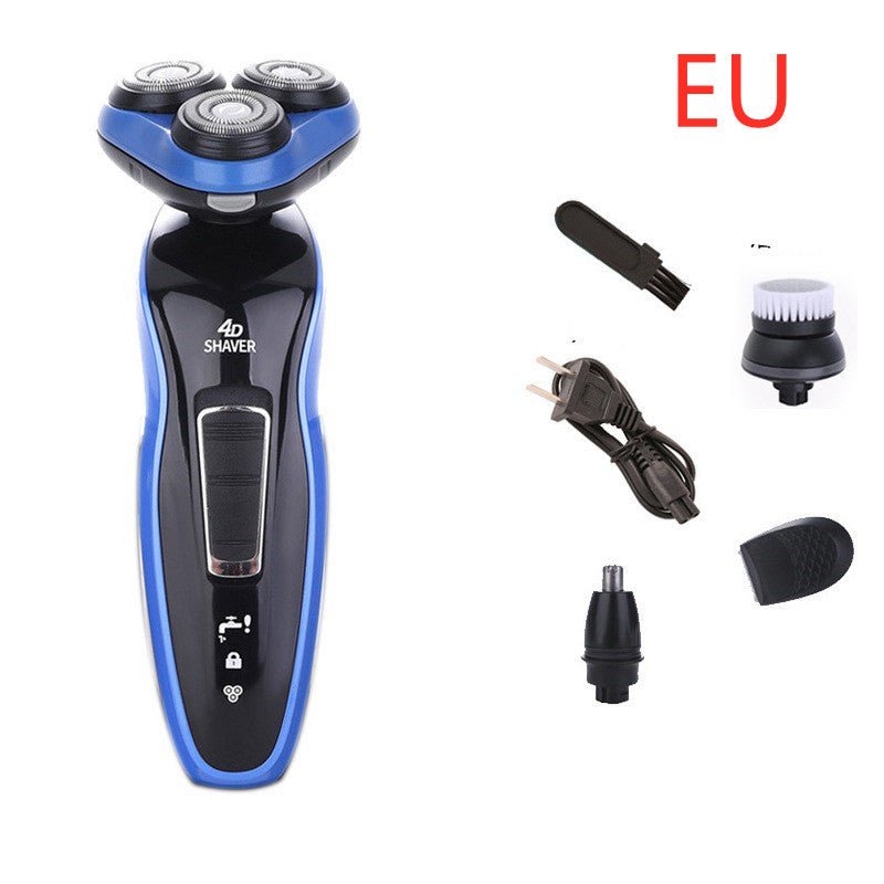 4 In 1 Electric Shaver Triple Blade Razor Men Clipper Rechargeable Trimmer - Trend Vibe4 In 1 Electric Shaver Triple Blade Razor Men Clipper Rechargeable TrimmerCJ dropshipping supplier0Four in one EU