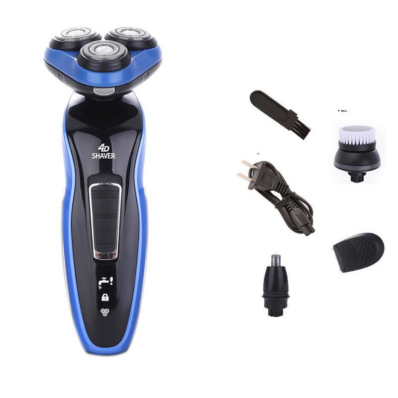 4 In 1 Electric Shaver Triple Blade Razor Men Clipper Rechargeable Trimmer - Trend Vibe4 In 1 Electric Shaver Triple Blade Razor Men Clipper Rechargeable TrimmerCJ dropshipping supplier0Four in one