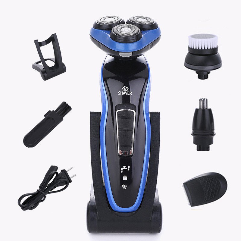 4 In 1 Electric Shaver Triple Blade Razor Men Clipper Rechargeable Trimmer - Trend Vibe4 In 1 Electric Shaver Triple Blade Razor Men Clipper Rechargeable TrimmerCJ dropshipping supplier0Lite standard EU